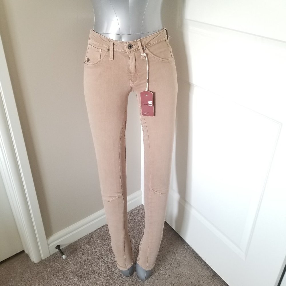 G -STAR RAW Arc 3D Super Skinny Colour Women Slim Fit: Dk Liquid Pink